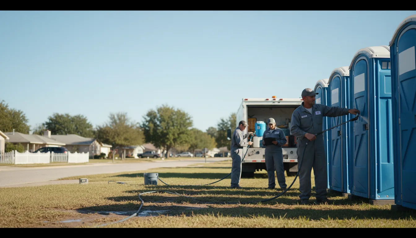 Long-Term Portable Toilet Rental in Janesville, WI near me